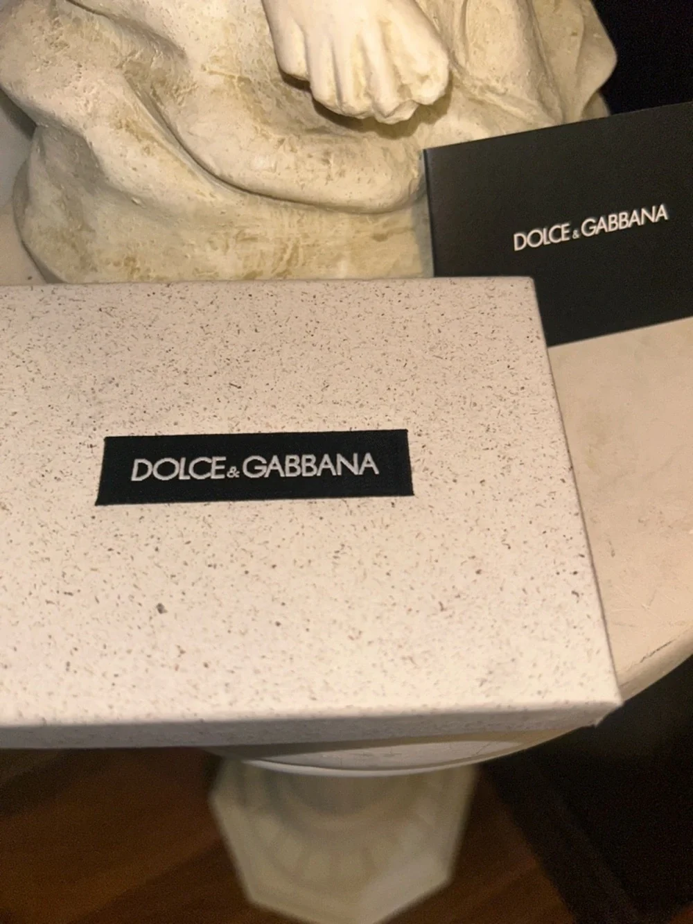 Dolce & Gabbana Turquoise to Aqua Ombré Leather Card Holder